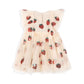 yvonne frill dress - strawberry