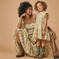 Girls Harper Dress - Leafy Floral