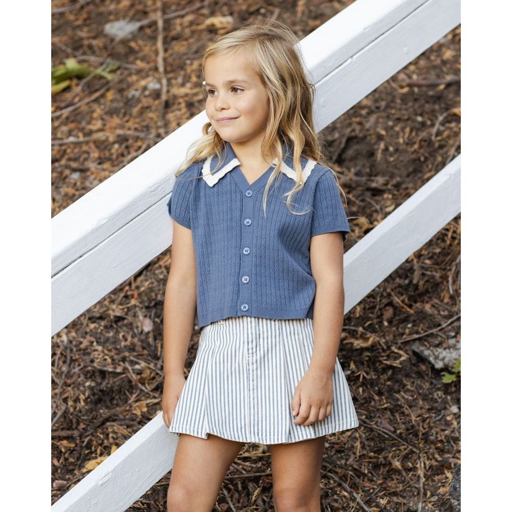 Sloane Knit Top || Marine