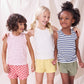Joy Ruffle Rib Tank - Cream