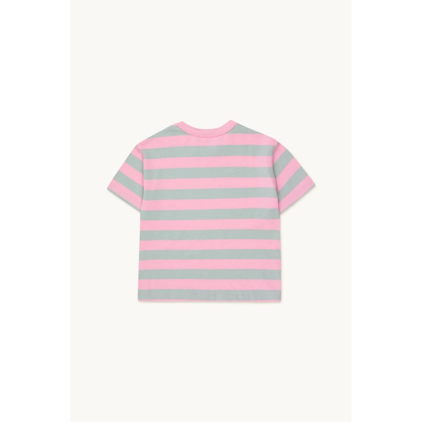 Stripes Tee - Pink/Warm Grey