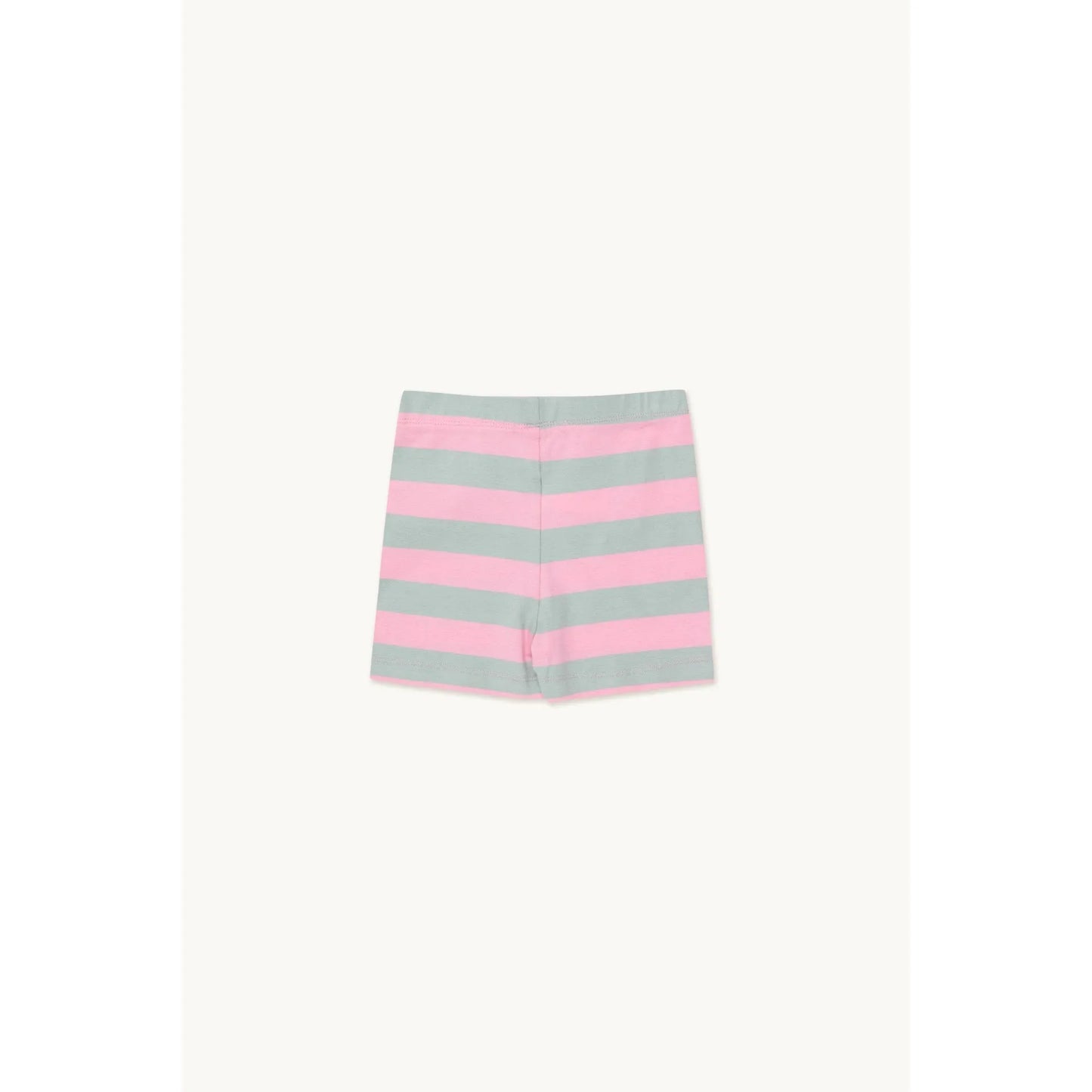Stripes Biker Short - Pink/Warm Grey
