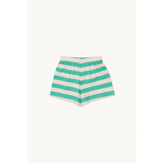 Stripes Short - Light Cream/Emerald