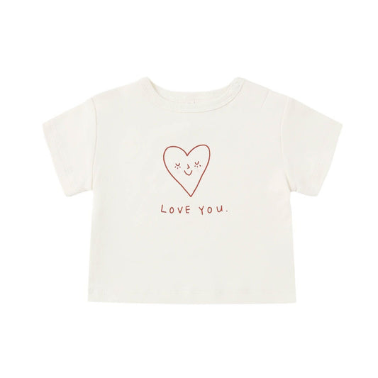 Boxy Tee || Love