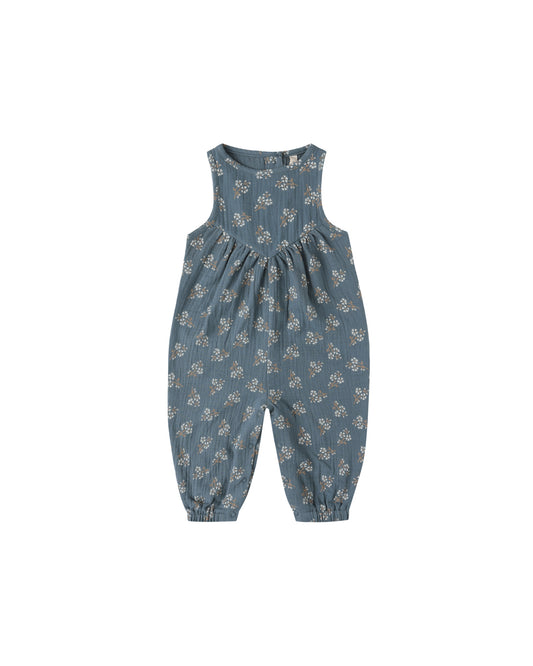 MAISIE OVERALL || BLUE FLORAL