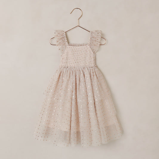 VALENTINA DRESS | ROSE GOLD HEARTS