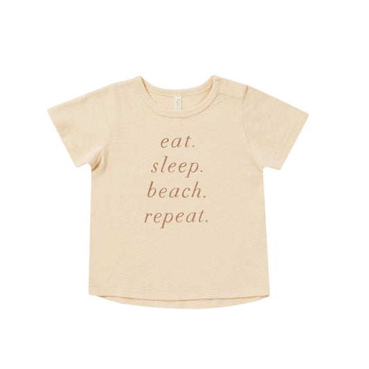 BASIC TEE || EAT. SLEEP. BEACH. REPEAT