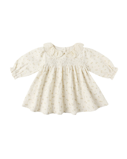 CALLIE DRESS || GOLDEN FLORAL