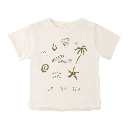 Raw Edge Tee || Of The Sea
