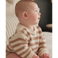 Rex Romper || Almond Stripe