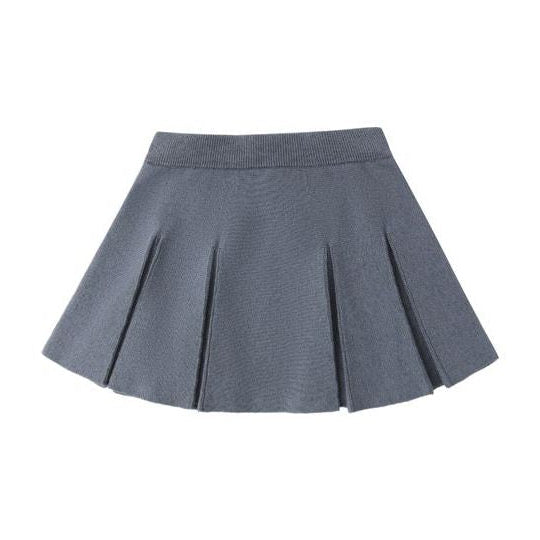 Sloane Knit Skirt || Marine