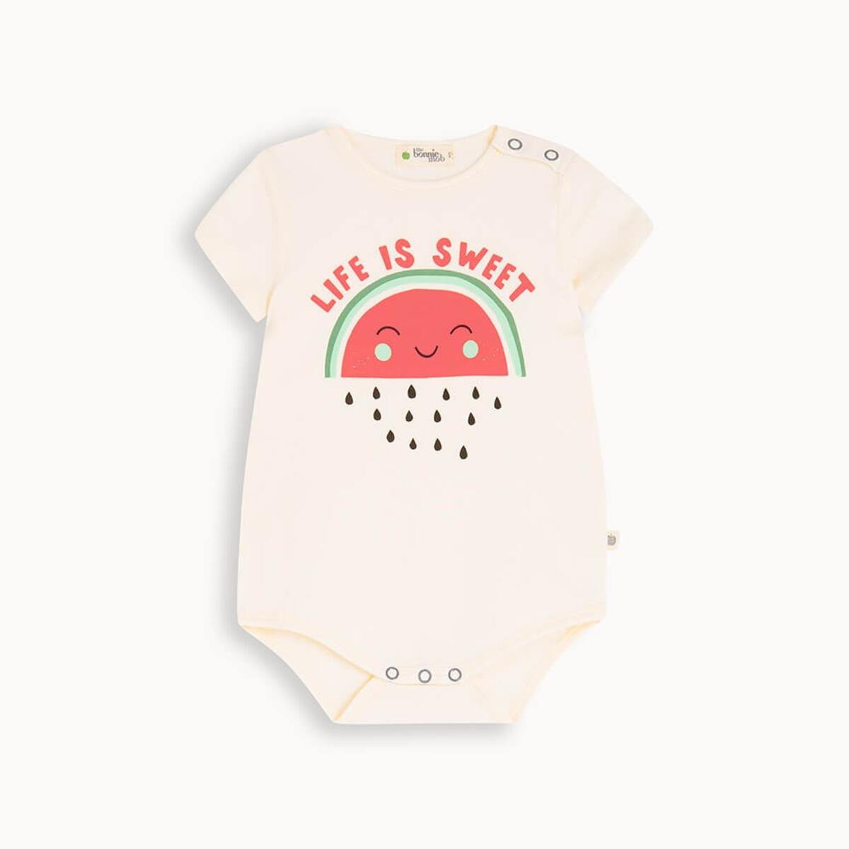 Life is Sweet Watermelon Onesie