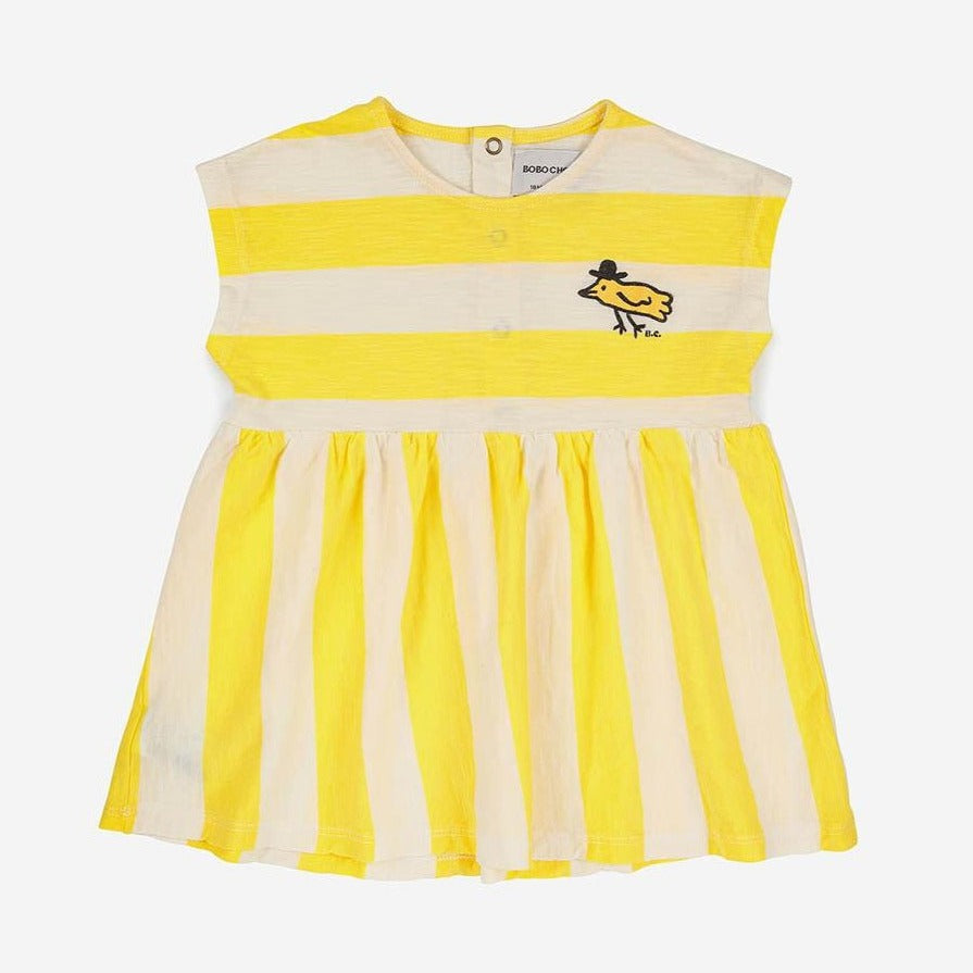 Yellow Stripes Dress