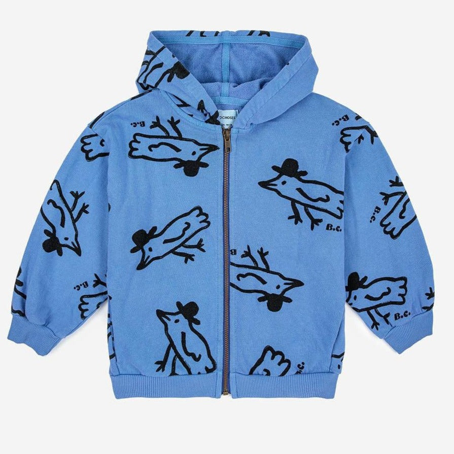 Mr Birdie Zipped Sweatshirt