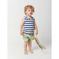 Blue Stripes Terry Tank Top
