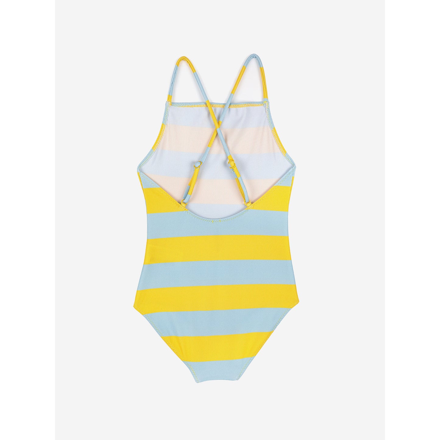 Yellow Stripes All Over Swimsuit