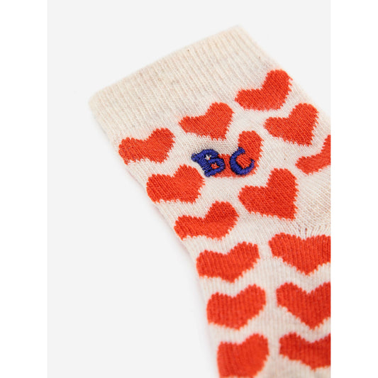 Hearts All Over Baby Socks