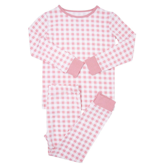 Big Kid Pajama - Pink Gingham