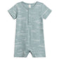 Mason Short Sleeve Romper - Waves / Ocean
