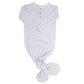Knotted Gown - Periwinkle