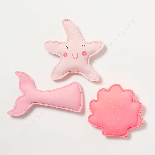 Melody the Mermaid Dive Buddies Neon Strawberry Set of 3