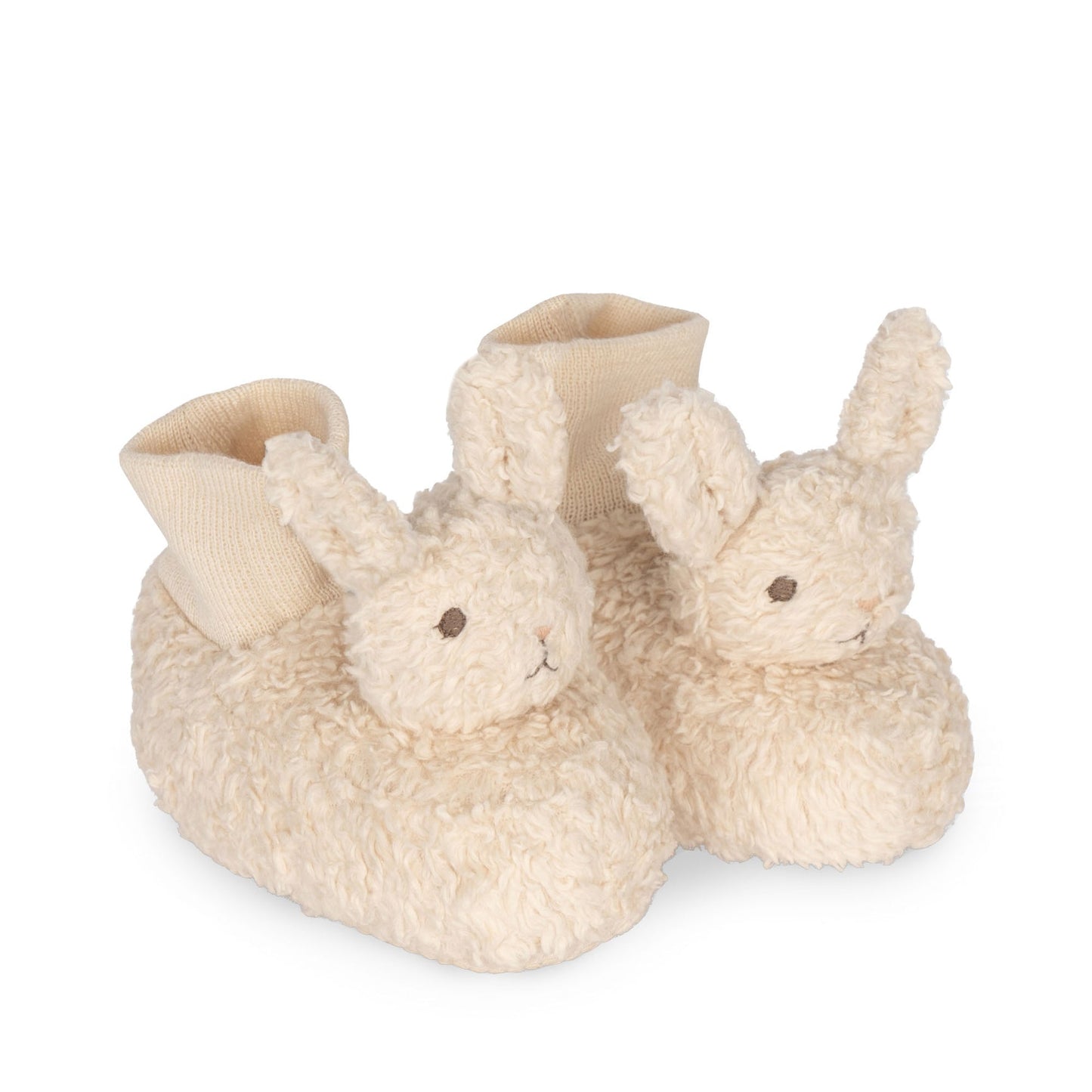 bunny footies - beige