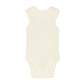 Baby Sleeveless Onesie 2 Pack - Cream