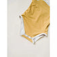 Cross-Back One-Piece Swimsuit - Mustard