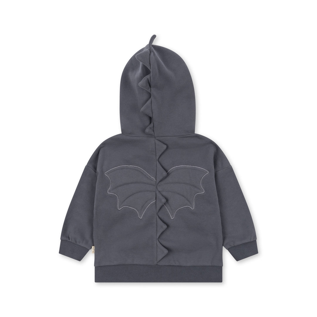 lou animal hoodie - twilight