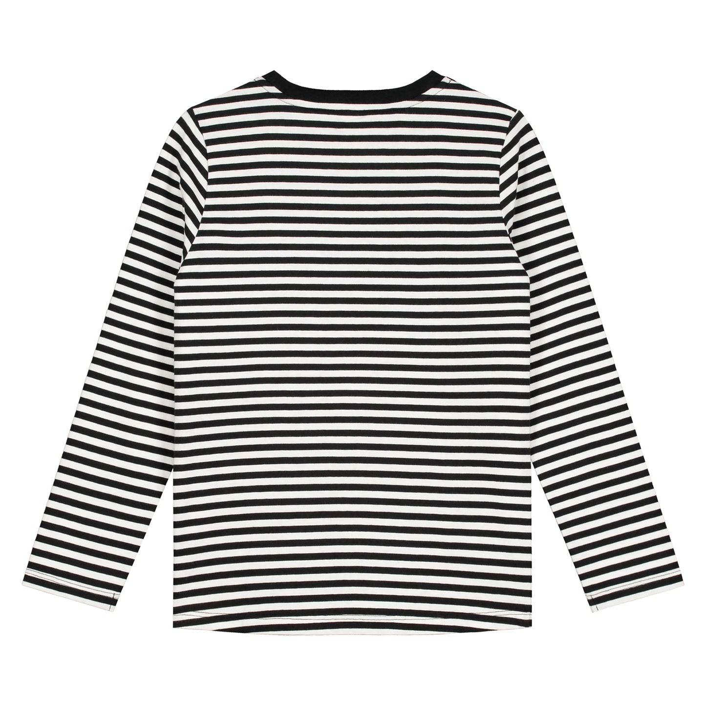 L/S Tee - Nearly Black/Off White