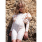 MANUCA FRILL ONESIE - MULTI HEARTS