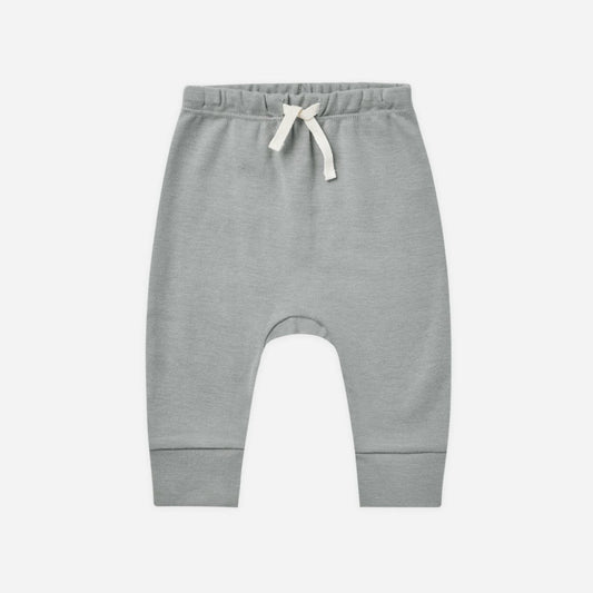 Drawstring Pant || Dusty Blue