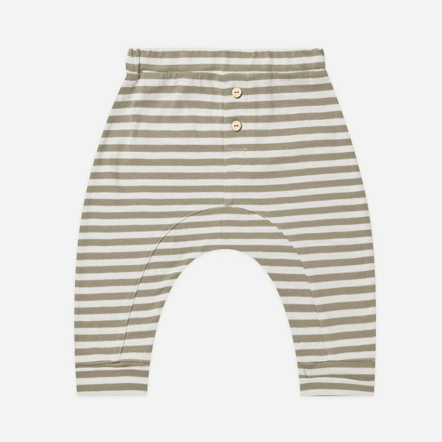Baby Cru Pant || Fern Stripe