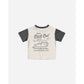 Contrast Short Sleeve Tee || Chill Out - Rylee + Cru | Kids Clothes | Trendy Baby Clothes | Modern Infant Outfits |