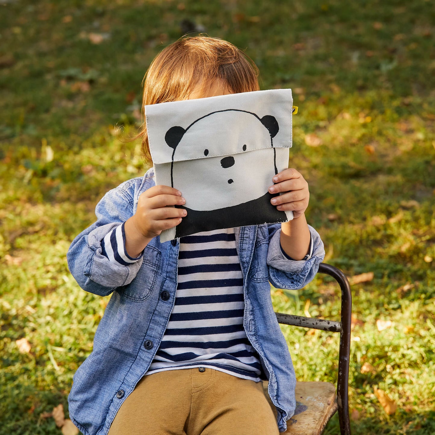 Panda Flip Snack Bag