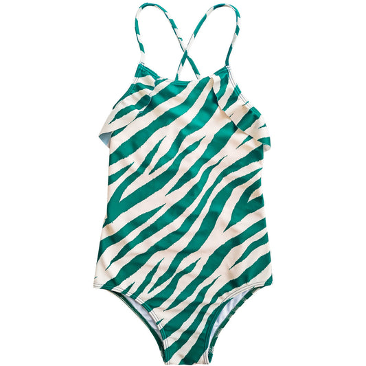 Swimsuit -Electric Zebra Emerald