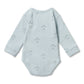 Organic Rib Envelope Bodysuit - Little Penguin Penguin
