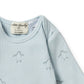 Organic Rib Envelope Bodysuit - Little Penguin Penguin