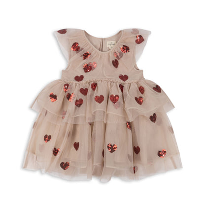 YVONNE FAIRY DRESS - COEUR SEQUINS