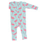 Convertible Romper - Flamingo