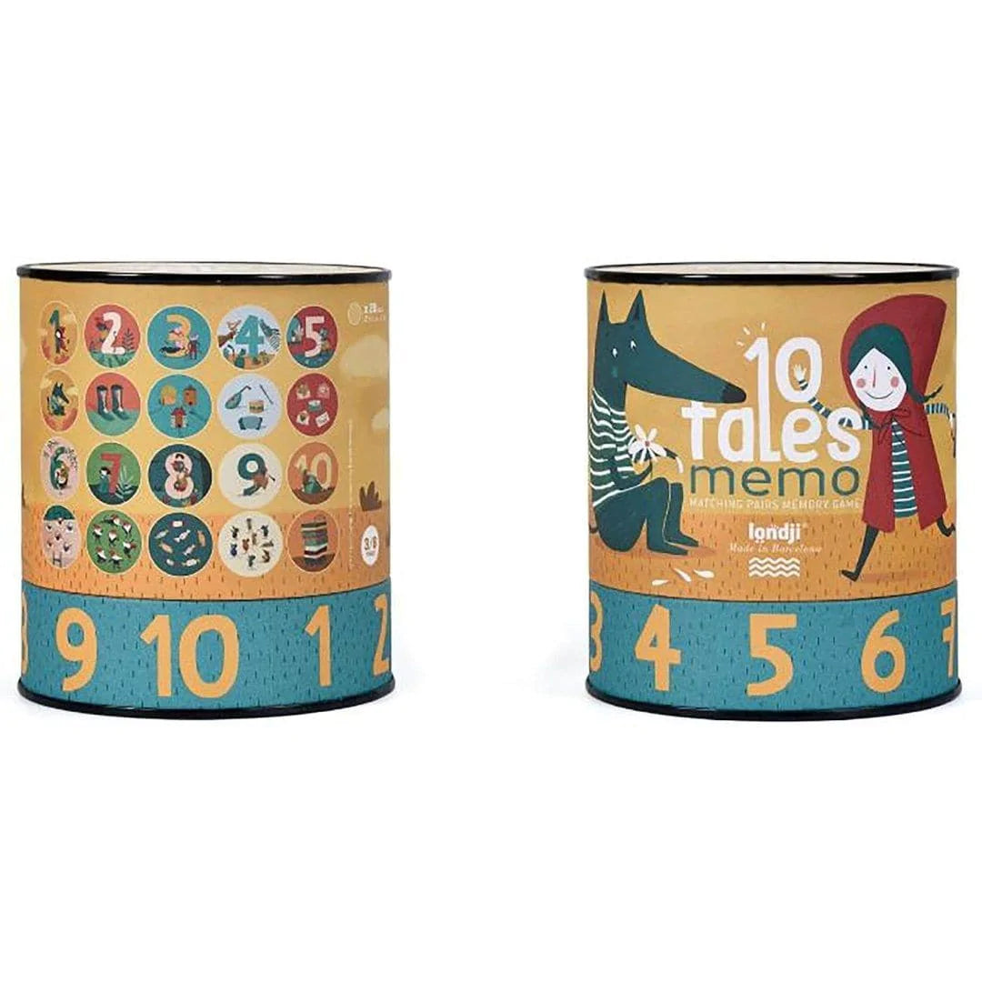 Ten Tales Memory Counting Game
