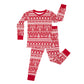 Reindeer Cheer Two-Piece Pajama Set