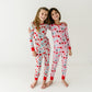 Gray Sweet Valentine Two-Piece Bamboo Viscose Pajama Set