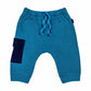 Baby Cargo Jogger Pant - Teal/Navy